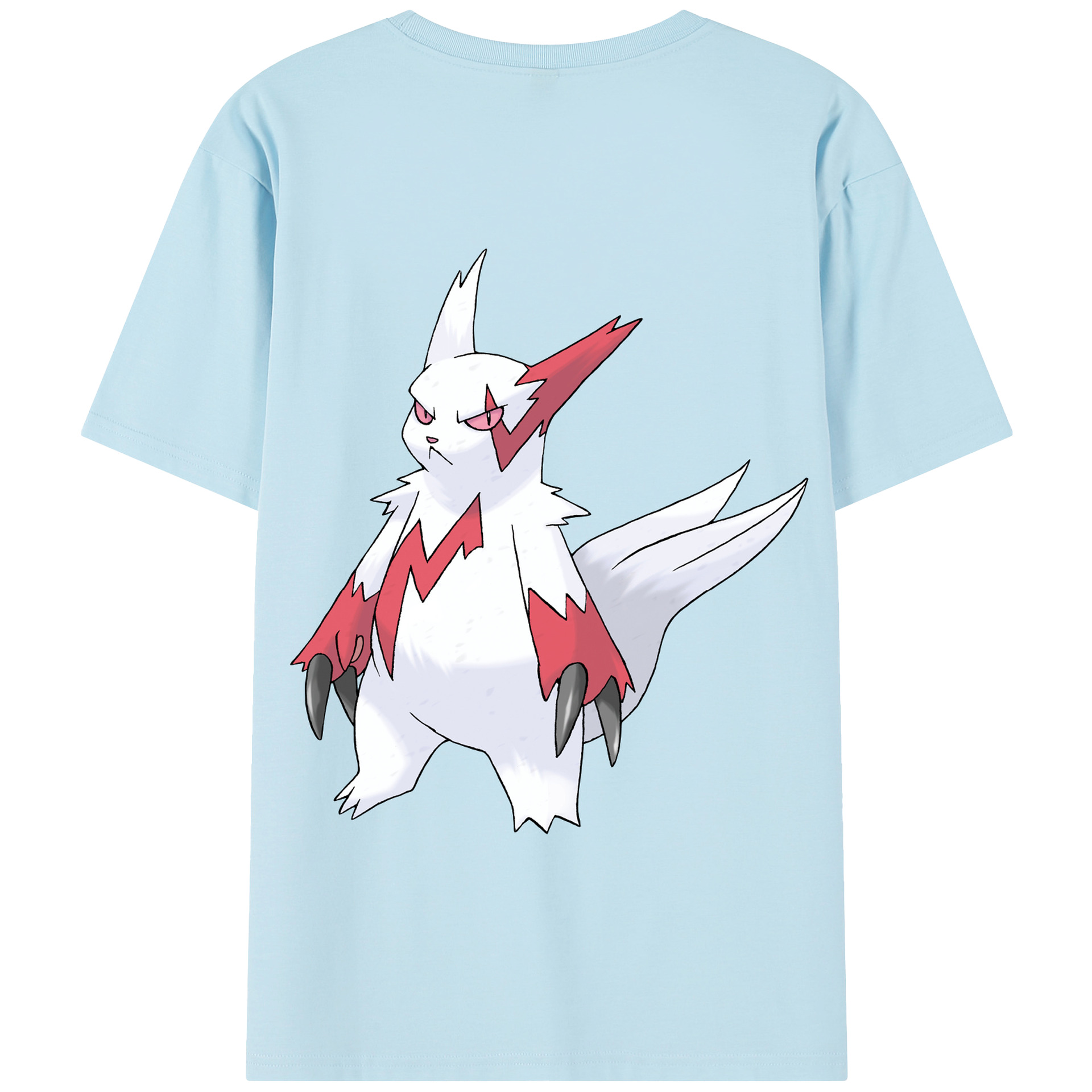 （画像用） ポケットモンスター Pokémon 綿100％半袖Tシャツ（背面プリント）